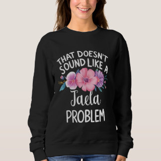 JAELA Personalisierte Niedliche Blume Girls JAELA Sweatshirt
