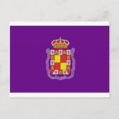 Jaén Flag Postkarte (Vorderseite)
