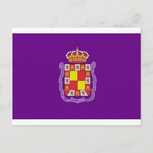 Jaén Flag Postkarte (Vorderseite)
