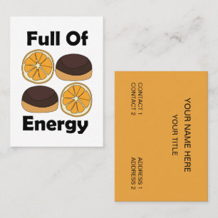 Jaffa Schokoladen-Orangen-Kuchen Voller Energie Bä Visitenkarte