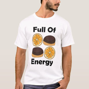 Jaffa Schokoladen-Orangen-Kuchen voller Energie T-Shirt