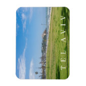 Jaffa vom Kühlschrankmagnet Tel Aviv gesehen Magnet (Vertikal)