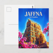 Jaffna Sri Lanka Postkarte (Vorne/Hinten)