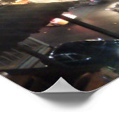 Jafra Café, Altstadt, Jordanien Poster (Ecke)