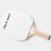Jag är bäst! tischtennis schläger (Seitenansicht)