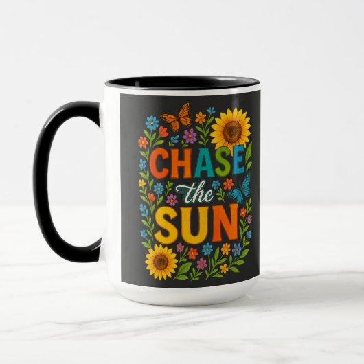 Jag die Sonne  Tasse (Links)