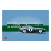 Jag E-Type Poster (Vorderseite)