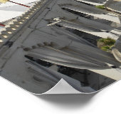 Jag Mindar Palace, Lake Pichola, Udaipur, Indien. Poster (Ecke)