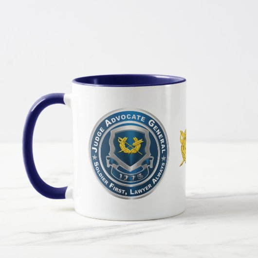 JAG Richter Generalanwalt Corps Tasse (Links)