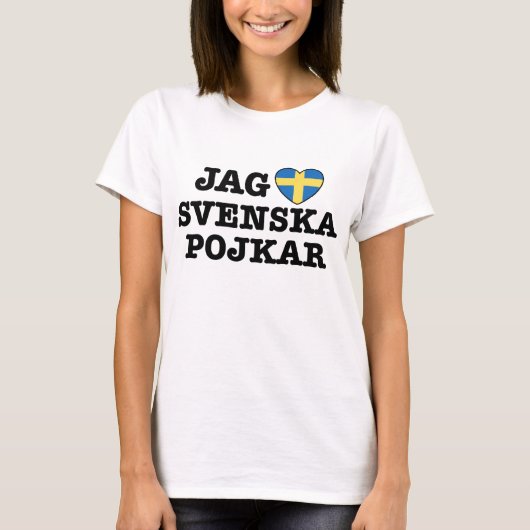 Jag Svenska Pojkar T-Shirt (Vorderseite)