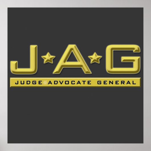 JAG TV Show Logo Poster (Vorne)