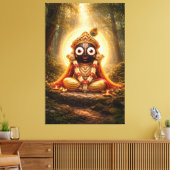 Jagannath Leinwanddruck (Insitu (Wohnzimmer))
