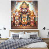 Jagannath Leinwanddruck (Insitu (Schlafzimmer))