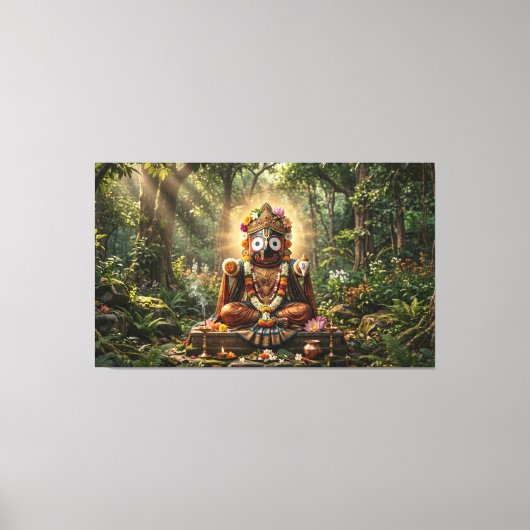 Jagannath Leinwanddruck (Vorderseite)