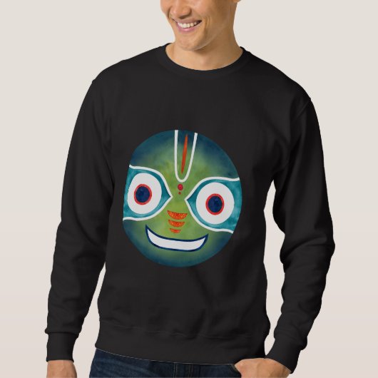 Jagannath Lord of the Universe Sweatshirt (Vorderseite)