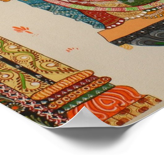 Jagannath Poster (Ecke)