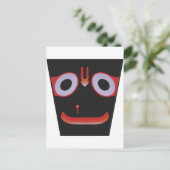 Jagannatha Postkarte (Stehend Vorderseite)