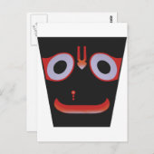Jagannatha Postkarte (Vorne/Hinten)