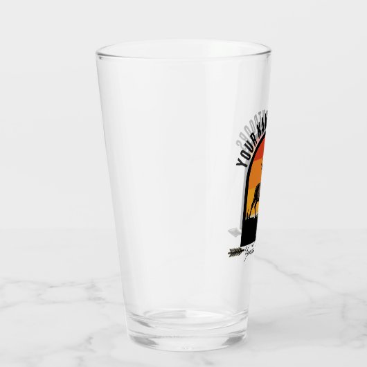 Jagd ADD NAME Außerhalb des Elk Wilderness Camp Glas (Rechts)