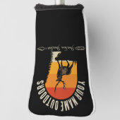 Jagd ADD NAME Außerhalb des Elk Wilderness Camp Golf Headcover (Rotieren 90)