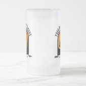 Jagd ADD NAME Außerhalb des Elk Wilderness Camp Mattglas Bierglas (Mittel)