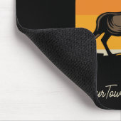 Jagd ADD NAME Außerhalb des Elk Wilderness Camp Mousepad (Ecke)