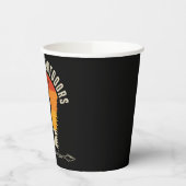 Jagd ADD NAME Außerhalb des Elk Wilderness Camp Pappbecher (Links)