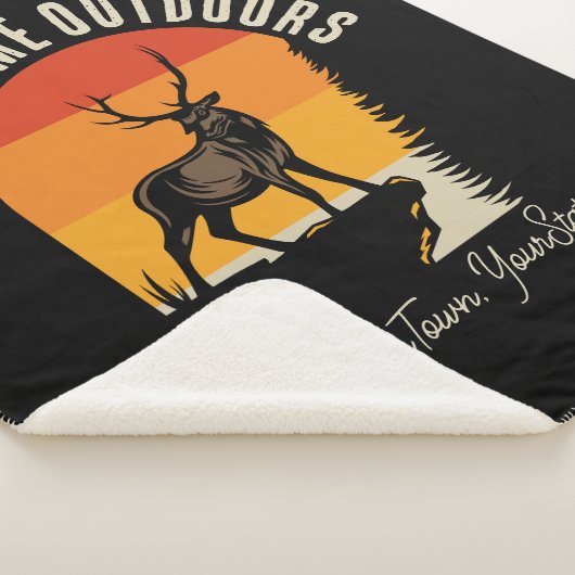 Jagd ADD NAME Außerhalb des Elk Wilderness Camp Sherpadecke (3/4)