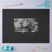 Jagd Archer American Flag Bowhunting Jagen Seidenpapier (Basteln)