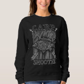 Jagd auf Bowlingbows für Fischkarpfenjäger Sweatshirt (Vorderseite)