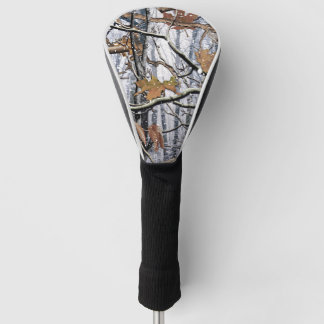 Jagd auf Camouflage-Schneepatel 3 Golf Headcover