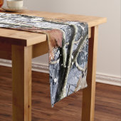 Jagd auf Camouflage-Schneepatel 3 Kurzer Tischläufer (Beispiel)