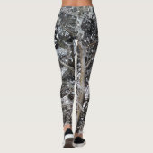 Jagd auf Camouflage-Schneepulver 4 Leggings (Rückseite)