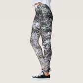 Jagd auf Camouflage-Schneepulver 4 Leggings (Links)