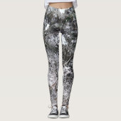 Jagd auf Camouflage-Schneepulver 4 Leggings (Vorderseite)