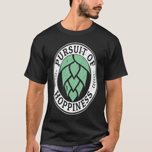 Jagd auf den IPA-Floß-Bier T-Shirt (Vorderseite)