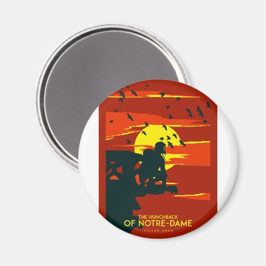 Jagd auf den Notre-Dame Magnet (Vorderseite/Rückseite)