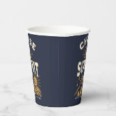 Jagd auf die Bergberge Naturliebhaber Pappbecher (Rechts)