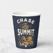 Jagd auf die Bergberge Naturliebhaber Pappbecher (Vorderseite)