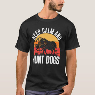 Jagd auf Eber Wilde Schweine Jäger Vintage Schwein T-Shirt
