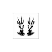 Jagd auf Gämse Gummistempel (Prägung)