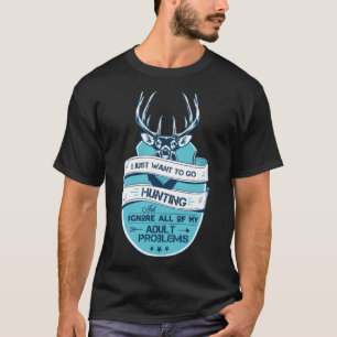 Jagd auf Golden Retrieval Aquarellhund T-Shirt