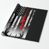 Jagd auf Hirsche Geschenkpapier (Ungerollt)