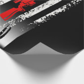 Jagd auf Hirsche Geschenkpapier (Ecke)