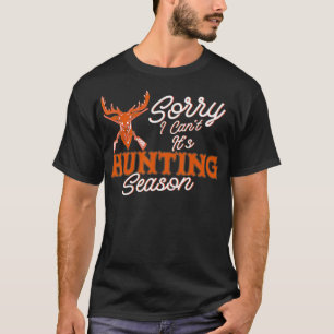 Jagd auf Hirsche Schotterjäger Jäger T T-Shirt