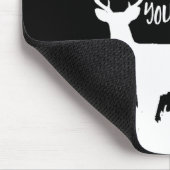 Jagd auf Hirsche und Bowjagd Mousepad (Ecke)