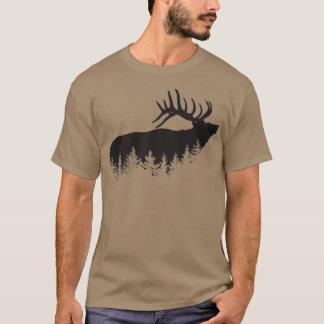 Jagd auf Hirsche und Evergreens 1 T-Shirt