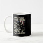 Jagd auf Hirsche und Jagd auf Hirsche Kaffeetasse (Links)