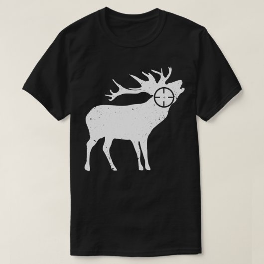 Jagd auf Hirschwald Sniper Shoot 1 T-Shirt (Design vorne)
