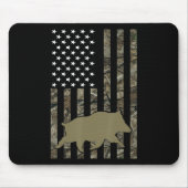 Jagd auf Männer Wildschweine Mousepad (Vorne)